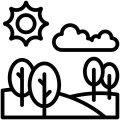 Landscape Icon