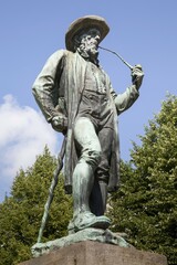 Leineweber memorial, Bielefeld, North Rhine-Westphalia, Germany, Europe
