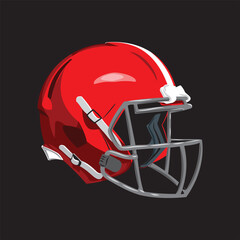 Fototapeta premium american football helmet