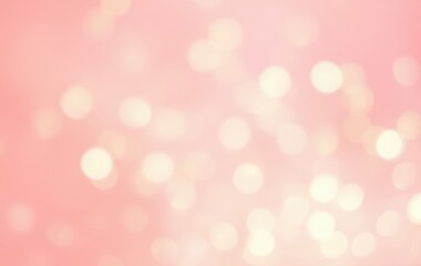 Golden Glow Bokeh Background