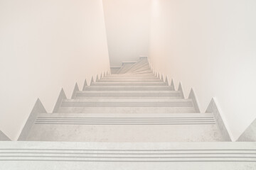 Naklejka premium Treppe ohne Fugen