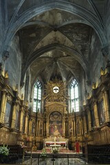 Saint-Pierre Basilica, interior view, Avignon, Vaucluse, France, Europe