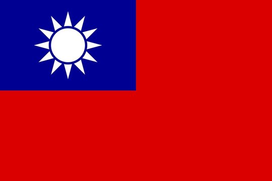 National flag of Taiwan