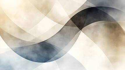 Abstract design featuring flowing curves and soft colors in a gentle gradient pattern