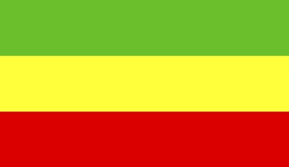 Obraz premium Flag of Ethiopia