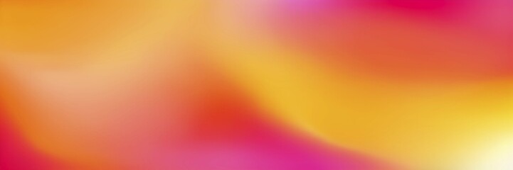 Abstract gradient blur with shades of orange, yellow and red, creating a smooth and calming atmosphere, AI generated