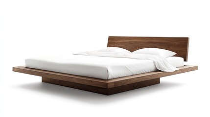 Modern Minimalist Wood Bed Design