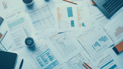 An Organized Array of Business Statistics: Charts and Data Papers Depicting Insights into Performance Metrics and Trends