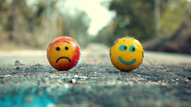 A comparison of quick fixes versus sustainable approaches to dealing with sadness, emphasizing long-lasting emotional health.