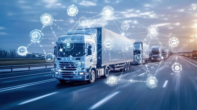 Connected Trucks on the Road