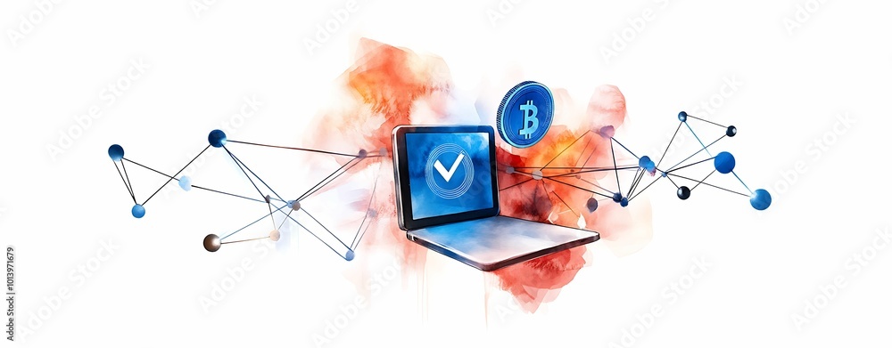 Aufkleber exploring the future of cryptocurrency the role of blockchain technology in digital finance