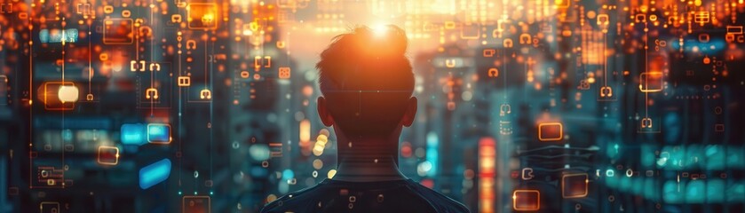 Critical thinking and problemsolving with dynamic interactions, intellectual and engaging, Urban, Cool tones, Photograph, Mental exercise