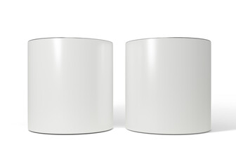 Metal Paint Packaging Mockup