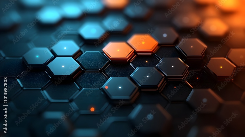 Poster graphene s atomic lattice a meticulously rendered 3d showcasing the distinctive hexagonal structure 