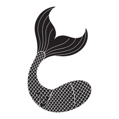 Obraz premium mermaid silhouette