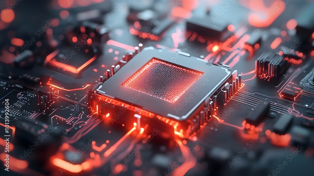 Poster graphene thermal conductivity efficient futuristic cooling system visualized through 3d rendering of