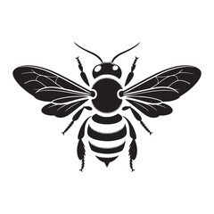 Honey Bee  silhouette