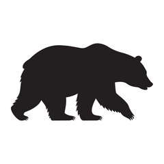 Fototapeta premium bear silhouette