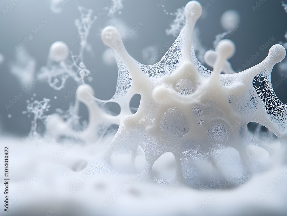 Aufkleber close up macro photograph showcasing the intricate texture and fine details of a physical model or s