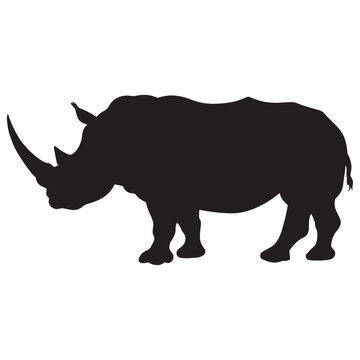 recommend clip art: rhino silhouette