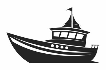 Boat Silhouette High Quality Marine Vector Illustrations for Creative Projects