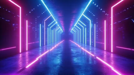 An abstract VJ light event scene featuring particles, ideal for concert intros, game settings, or EDM music stages. This dynamic loop includes party openers, titles