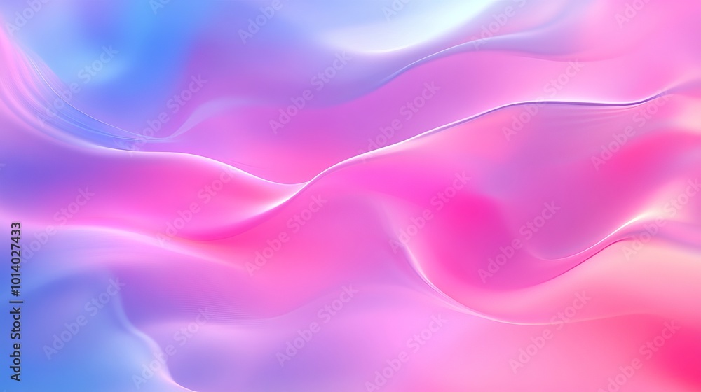 Poster a high-resolution neon-colored abstract gradient background with a blurred effect. dynamic and smoot