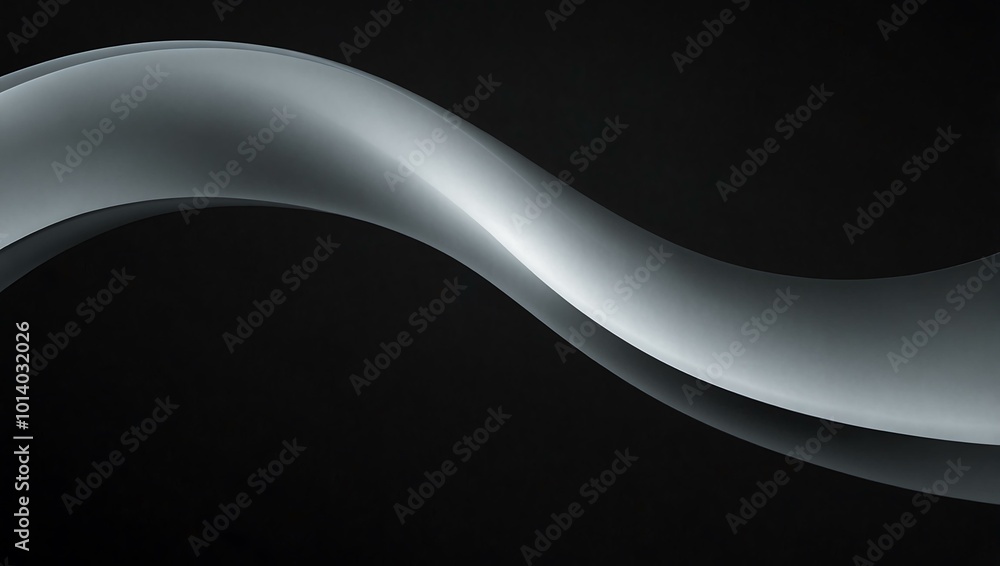 Aufkleber black background with a subtle white curve in the center.