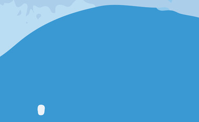 Abstract hand drawn background with Untidy Shapes