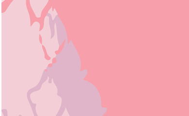 Abstract hand drawn background with Untidy Shapes