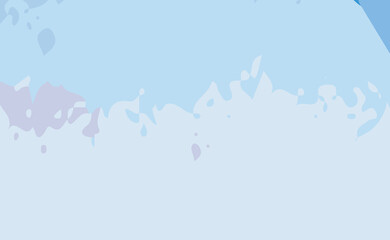 Abstract hand drawn background with Untidy Shapes