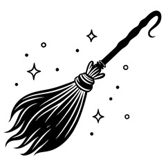 hand drawn illustration of a brush vector