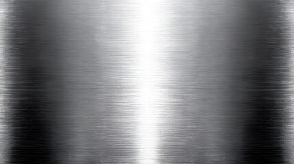 Seamless brushed metal plate background texture with a tileable, industrial finish