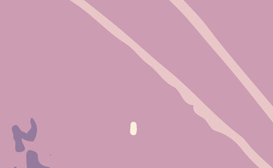 Abstract hand drawn background with Untidy Shapes