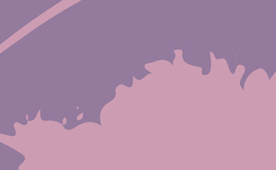 Abstract hand drawn background with Untidy Shapes