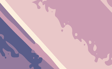 Abstract hand drawn background with Untidy Shapes