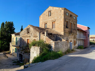 the town greece, corfu, kerkyra