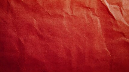 Sheet of red paper texture background, showcasing a smooth, vibrant red surface with subtle tonal variations