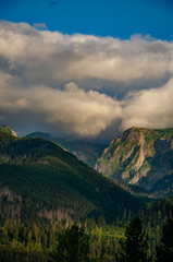 landscape in the mountains