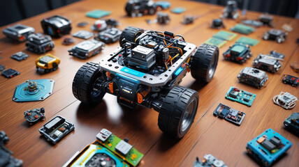 Coding and robotics kits, introducing coding concepts and problem-solving skills to kids under 10, Generative AI
