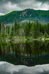 lake in the mountains
