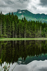 lake in the mountains