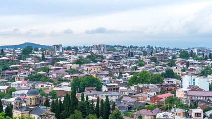 View of Kutaisi from Bagrati Cathedral