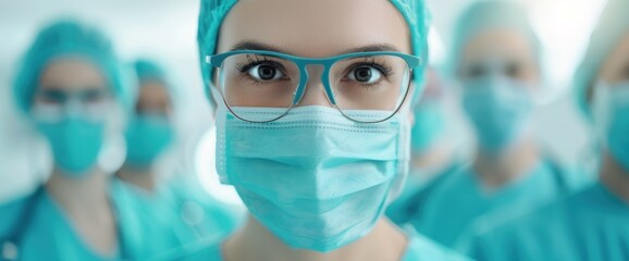 Healthcare Professionals in Surgical Attire The Importance of Teamwork and Safety in Modern Medicine