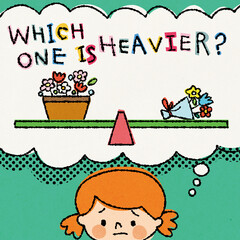 Worksheets - Which one is heavier 02