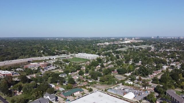 view of suburban area