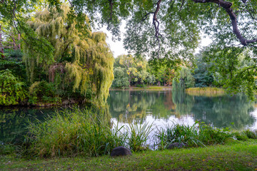 北海道　中島公園の風景