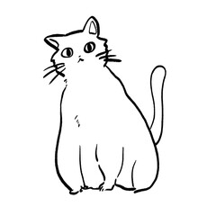 猫のイラスト