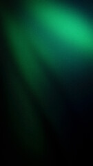 A vertical abstract gradient featuring deep shades of green and teal, blended with dark tones and enhanced by a subtle grainy texture. Ideal for elegant backgrounds and wallpapers