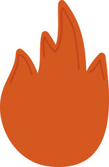 Discount Tag In Fire Shape